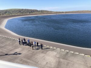 京極発電所視察